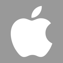 شعار التفاحة الخاص بهاتف الايفون