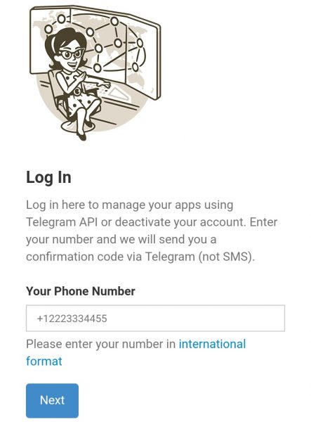تسجيل الدخول لتيليجرام Telegram